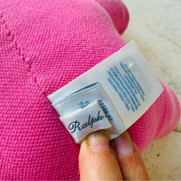 Ralph Lauren Teddy Bear pink plush - Picture 4 of 6